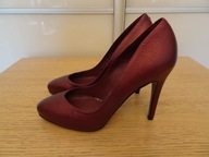 Simple piękne szpilki, bordowe czółenka rozmiar 36, nowe