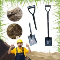 ŁOPATA SZPADEL SZUFLA PIASKOWA DO PRZENOSZENIA PIASKU ZIEMI ŻWIRU METALOWA