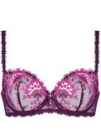 SIMONE PERELE stanik WISH BLOSSOM r. 70C fiolet+fuksja (NOWY z metką)