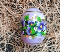 Pisanki ręcznie malowane wydmuszki kacze wielkanocne decoracja wielkanocna