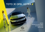 Opel Astra & GSe prospekt model 2024 rzadki