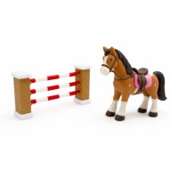 Zabawka – przeszkoda jeździecka dla koników