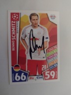 Karta topps mach attax autograf RB Leipzig Champions League Schmitz