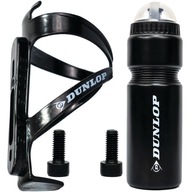 Bidon Rowerowy Dunlop 750ml + Uchwyt Koszyk Niekapek BPA Free