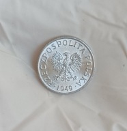 PRL - 1 GROSZ 1949 - piękna