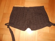 Spodenki brązowe wyszywane roz xs-s