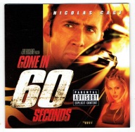 CD Gone in 60 Seconds Soundtrack Nicolas Cage 60 sekund Ice Cube Apollo 440