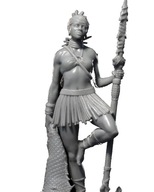 Chieftain Naomi Wódz Plemienny Fantasy RPG D&D Druk3D