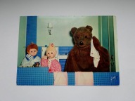 Bajka Dobranoc Maluszki - francuski serial TV z lat 60-tych - pocztówka
