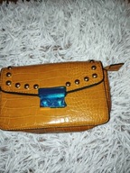 Saszetka, nerka damska torebka listonoszka skóra ekologiczna brązowy