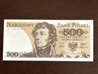 500 ZŁ SERIA D 1974 RZADKOŚĆ L5