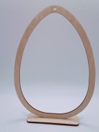 Jajko ramka makrama pisanka wielkanoc 15cm