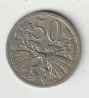 Czechoslowacja 50 Halerzy 1924 ladny stan