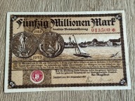 Zoppot/Sopot 50 milionów marek 1923r. Stan II