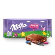 Milka Lentils Wielkanocna czekolada z kolorowymi drażetkami 90 g