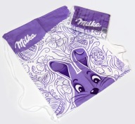 MILKA * kolekcjonerski WOREK SZKOLNY plecak torba * NOWY w folii