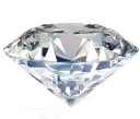 Brylant Moissanit 9 mm 3,0 ct kolor D, piękny!