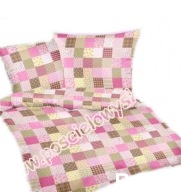 pościel bawełna lux 160x200 + 2x70x80 guzik B 96-4 b-x