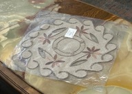 SERWETA RĘCZNIE WYKONANA MOŁDAWIA PRL HAND MADE RĘKODZIEŁO