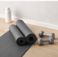 Mata Do Ćwiczeń Fitness Jogi Antypoślizgowa Kauczukowa WYSOKA JAKOŚĆ