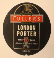 ETYKIETA - GRIFFIN BREWERY - CHISWICK - FULLER'S - LONDON PORTER
