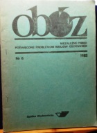 OBÓZ Nr 6. 1982 (Niezależne Pismo Poświęcone Problemom Krajów Ościennych)