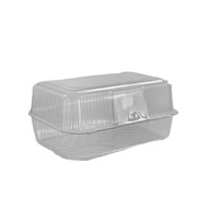 POJEMNIK NA CIASTO CUKIERNICZE RPET DUŻE 236x165x110 MM 2X50 SZTUK Z KLAPKĄ