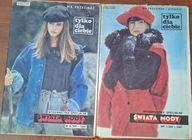 Wydawnictwa Specjalne Świata Mody Nr 4/369 1988 1/354 1987 x2