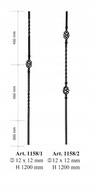 Element kuty tralka ogrodzeniowa #12 H1200 1158/2