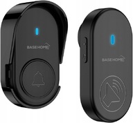 DZWONEK BEZPRZEWODOWY DO DRZWI Z GNIAZDKA 230V WODOODPORNY DASZEK 250M IP44