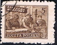 1950 Polska fi 513 - Wydanie na odbudowę Warszawy
