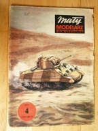 MM 4/1977 Czołg średni M4 A3 SHERMAN