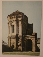 DĄBROWICA. Ruiny renesansowego pałacu Firlejów, CZYSTA, 1966 rok