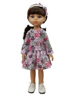 Ubranko sukienka dla lalki Paola Reina 32cm 3w1