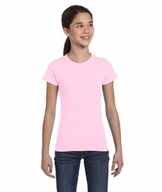 Pudrowy Róż Koszulka T-shirt Dziecięcy JHK 12-14 LAT 152 cm