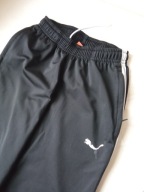 Puma czarne spodnie sportowe r 140