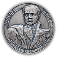 Medal Generał Józef Bem – Bitwa pod Iganiami 1831 70 mm