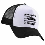 Czapka z Siatką NIE NARZEKAJ