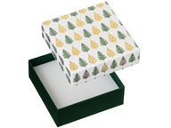 NOWE pudełko na biżuterię ŚWIATECZNE, CHOINKI, CHOINKA