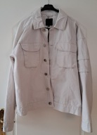 Kurtka Biała / Szara - Jeansowa Katana - Klatka 120 - XL