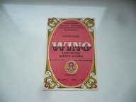 PRL STARA ETYKIETA Z KOLEKCJI WINO CZERWONE TYMBARK