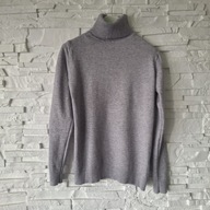 Damski golf szary roz. S rozciągliwy