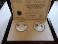 SET MIESZKO II SREBRO