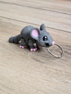 Breloczek Myszka 3d - Brelok Druk3d fidget Keychain mixGadzet