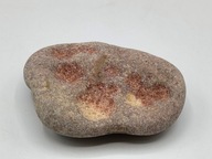 Odcisk łapy w kamieniu KOT-PIES bardzo fajny kamyk