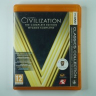 Civilization V wydanie kompletne classic collection pudełko bez klucza PC