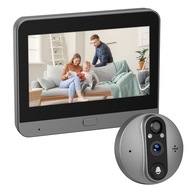 INTELIGENTNY WIZJER 3MPX DZWONEK DO DRZWI PIR WIFI TUYA