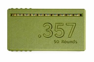 Box Pudełko PREMIUM na amunicję .357 .38 – 50 szt System klik co 5