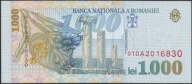 Rumunia 1000 lei 1998 - Mihai Eminescu - stan bankowy UNC