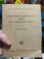 Rachunek wyrównania według metody najmniejszych kwadratów Jachimowski 1951